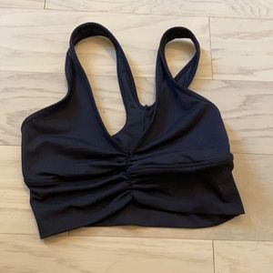 ALO BLACK SPORTS BRA SMALL